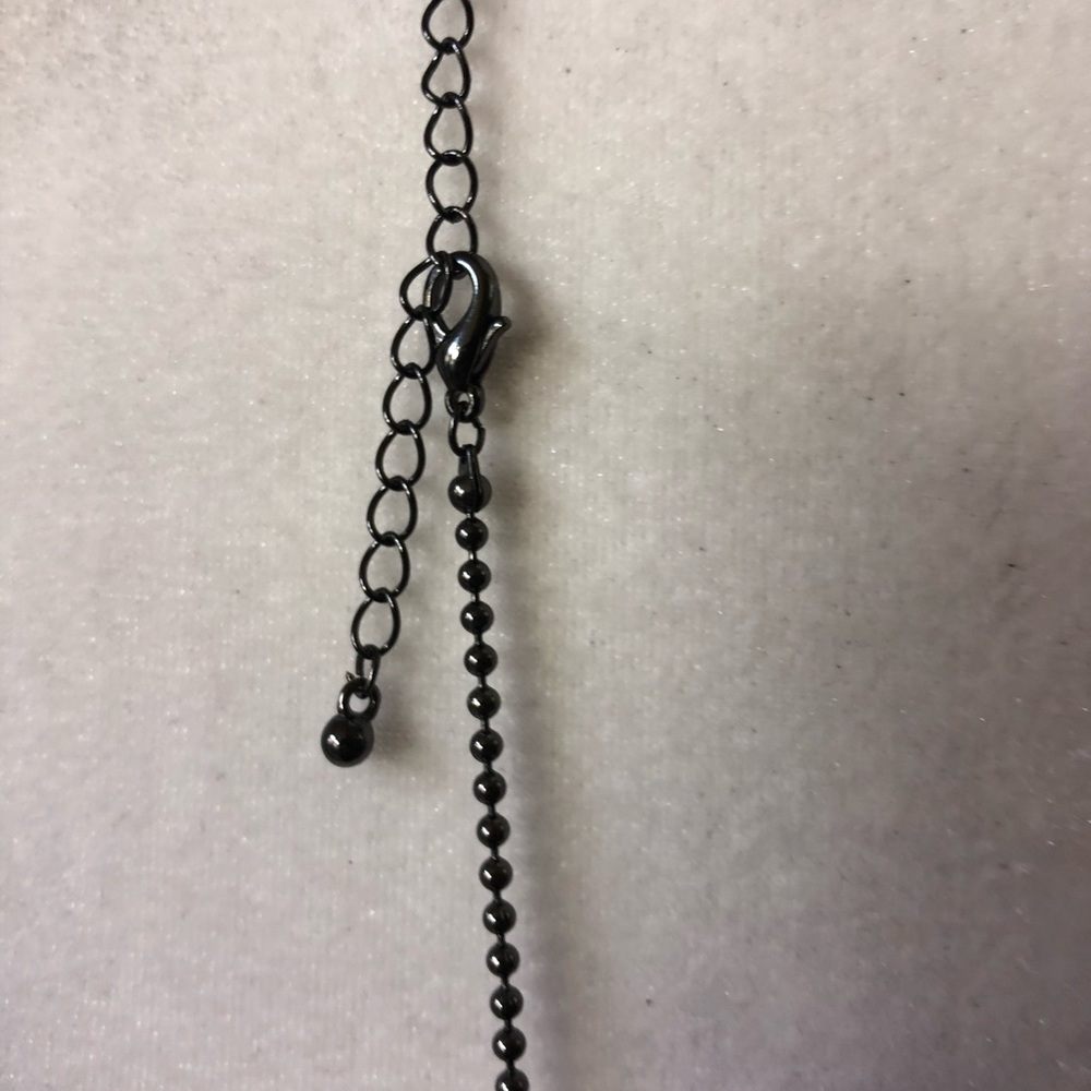 Cameo Long Necklace with Charms - Picture 5 of 8